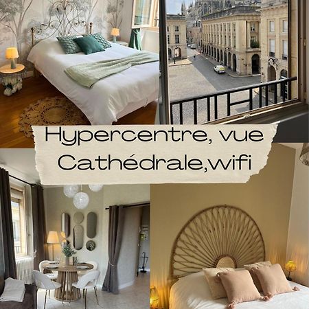 Royal Home, Hypercentre Reims Avec Vue Cathedrale Luaran gambar